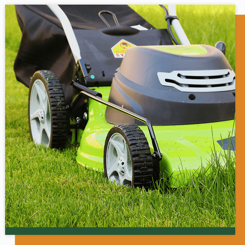 image of a lawn mower