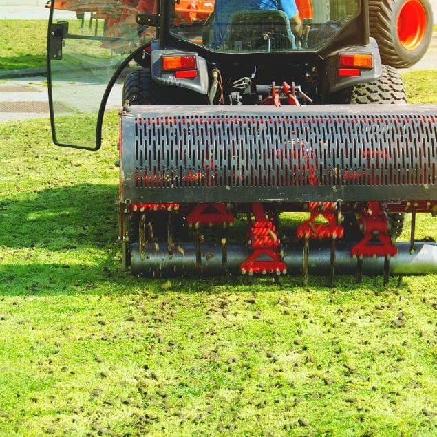 Aerating Lawns